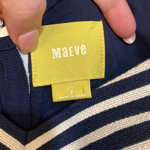 Anthropologie | Striped Pleated Dress - Picture 6 of 6